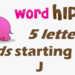 5 words that start with j