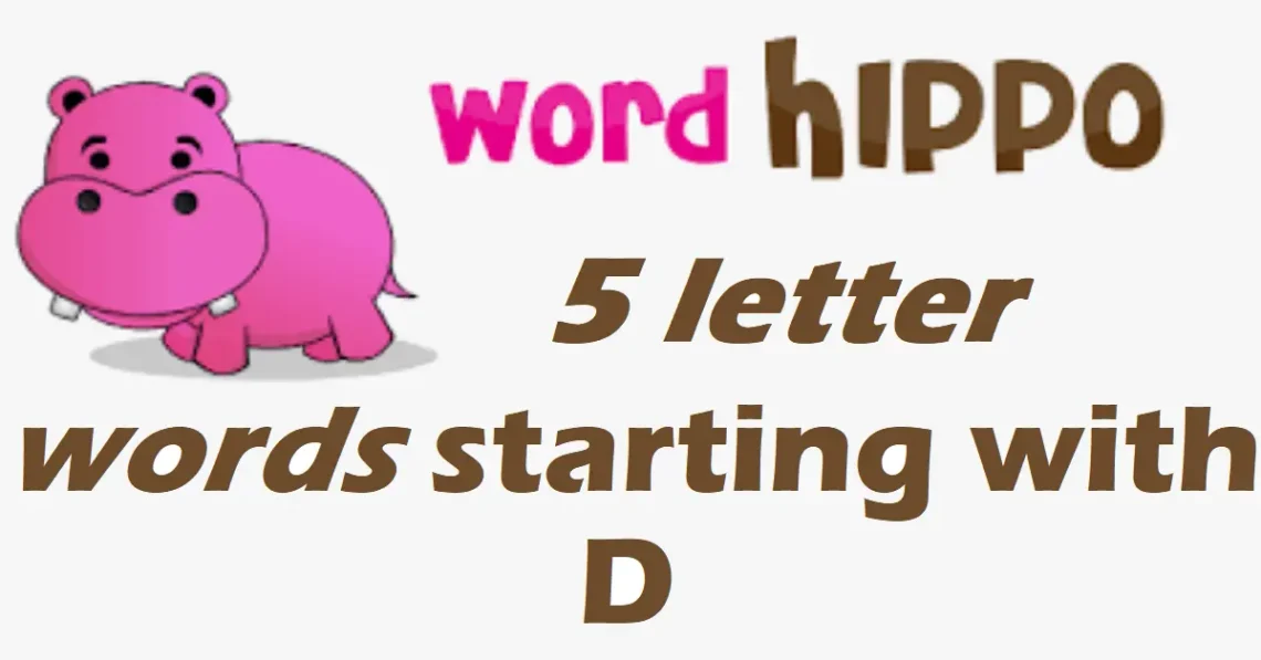 five letter words starting with d